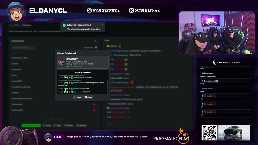 ElDanyCL playing Slots & Casino - Live Casino Stream