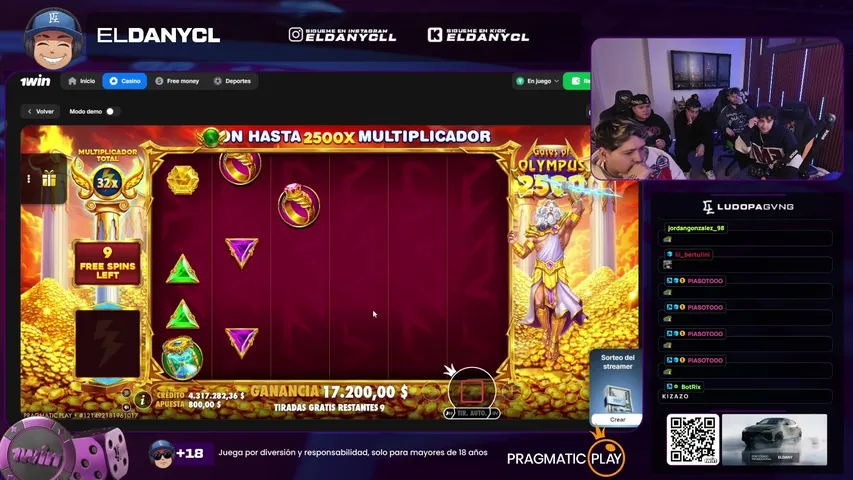 ElDanyCL playing Slots & Casino - Live Casino Stream