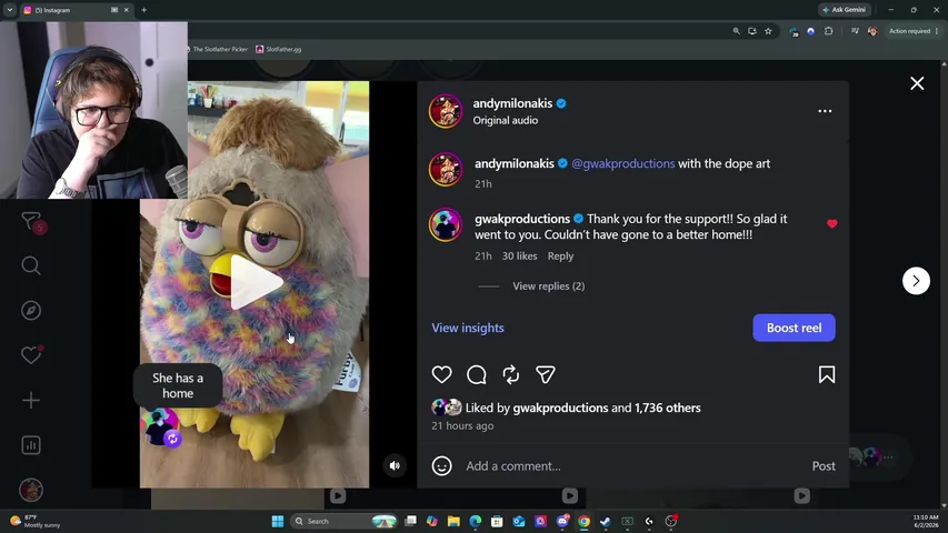 !Rain $100K !Leaderboard !discord - The Slotfather