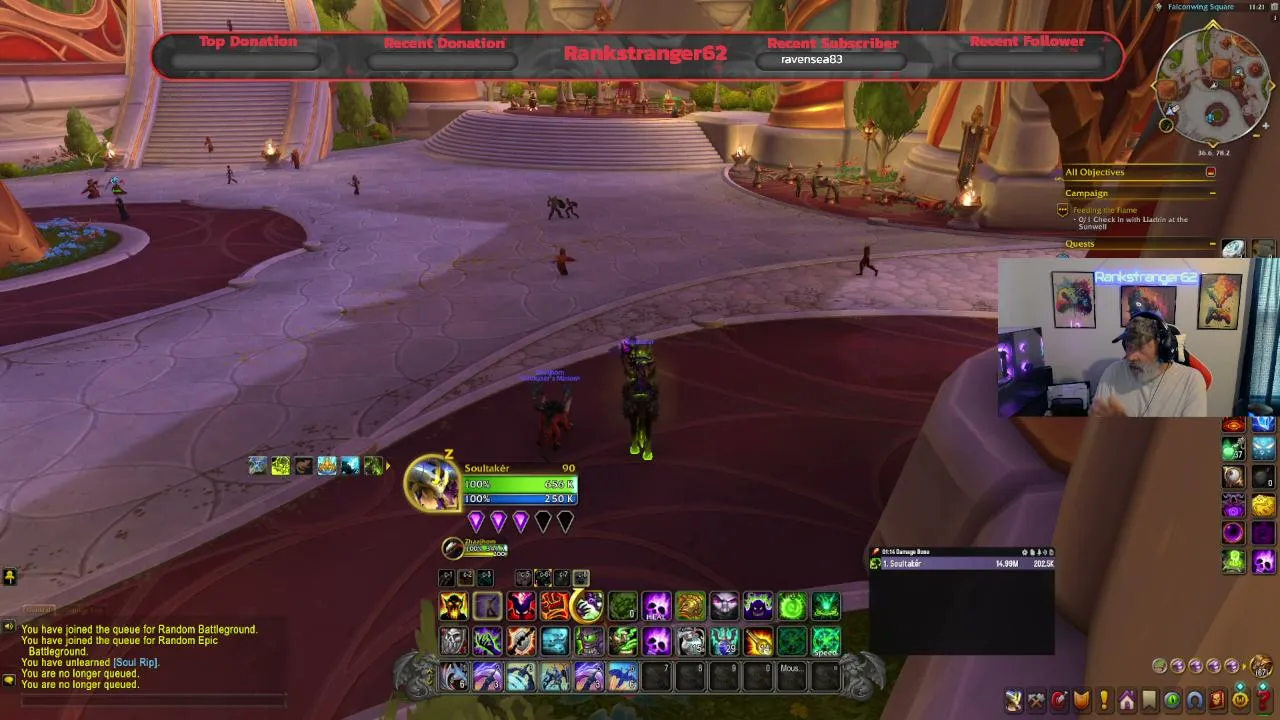 Rankstranger62 is live, playing World of Warcraft