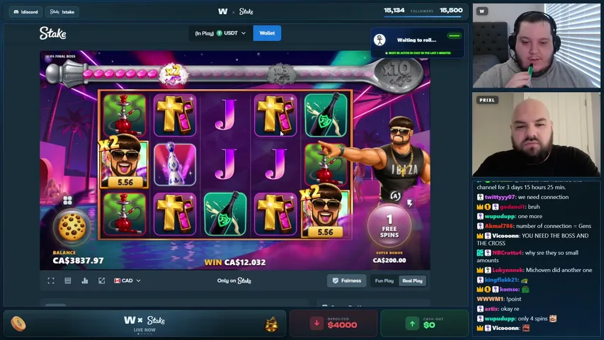 mark7836 playing Slots & Casino - Live Casino Stream