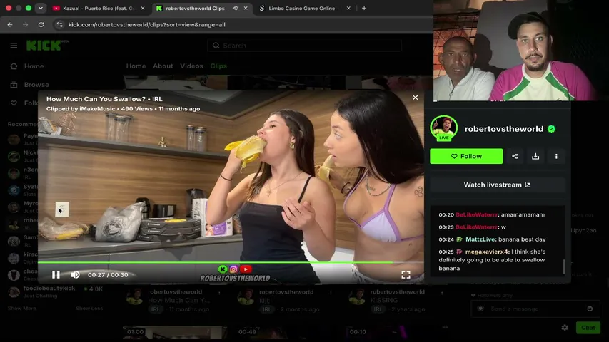 robertovstheworld playing Slots & Casino - Live Casino Stream