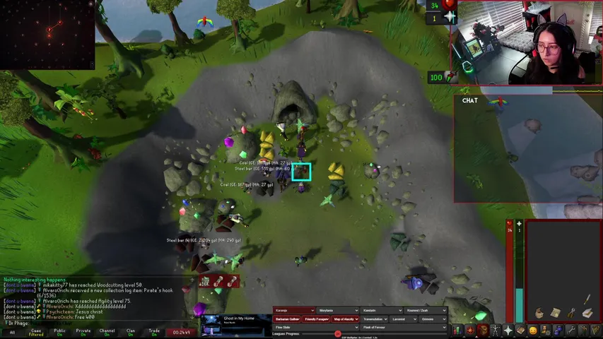 Leagues Day 1!!!!!!  | !clog !discord !socials