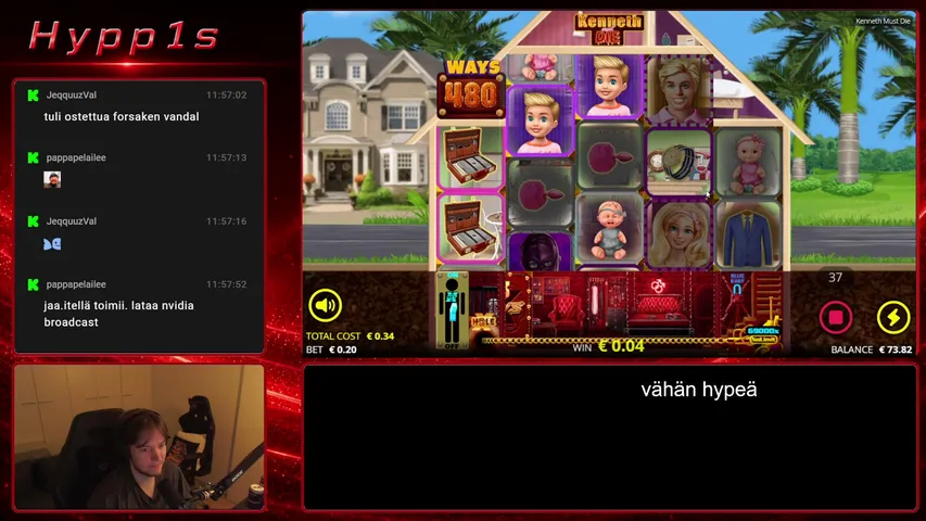 hypp1s playing Slots & Casino - Live Casino Stream
