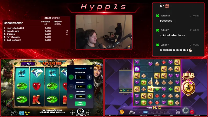 hypp1s playing Slots & Casino - Live Casino Stream