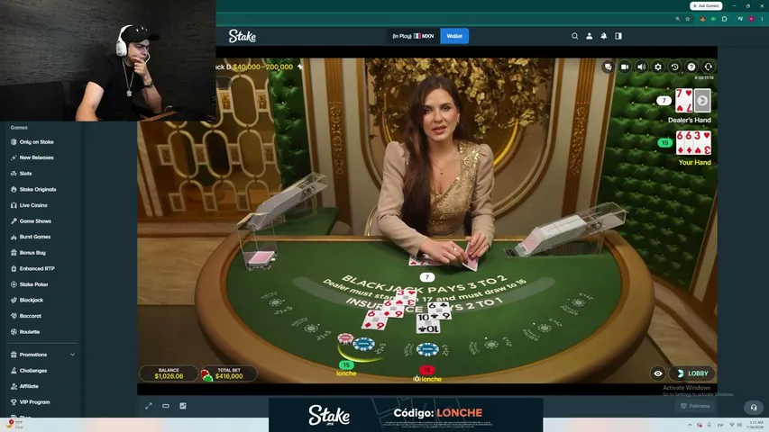 lonche playing Slots & Casino - Live Casino Stream