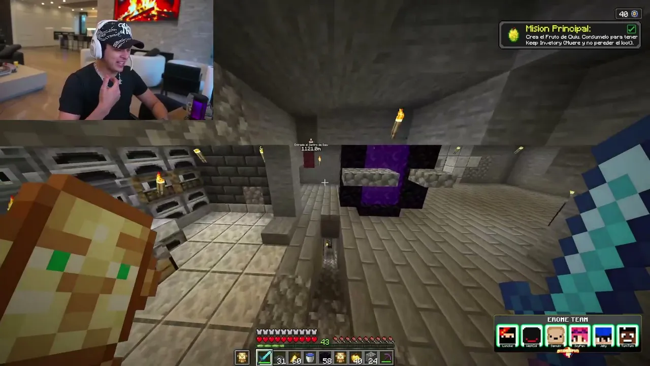 Lonche — DEDSAFIO MINECRAFT 4 | DÍA 8 EVENTO EN UN NUEVO MUNDO