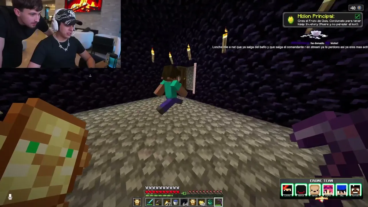 Lonche — DEDSAFIO MINECRAFT 4 | DÍA 8 EVENTO EN UN NUEVO MUNDO