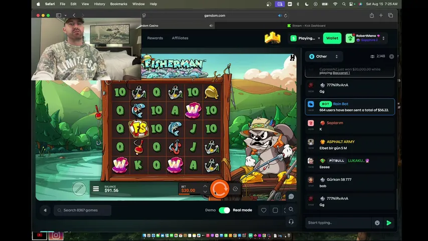bobmenery playing Slots & Casino - Live Casino Stream