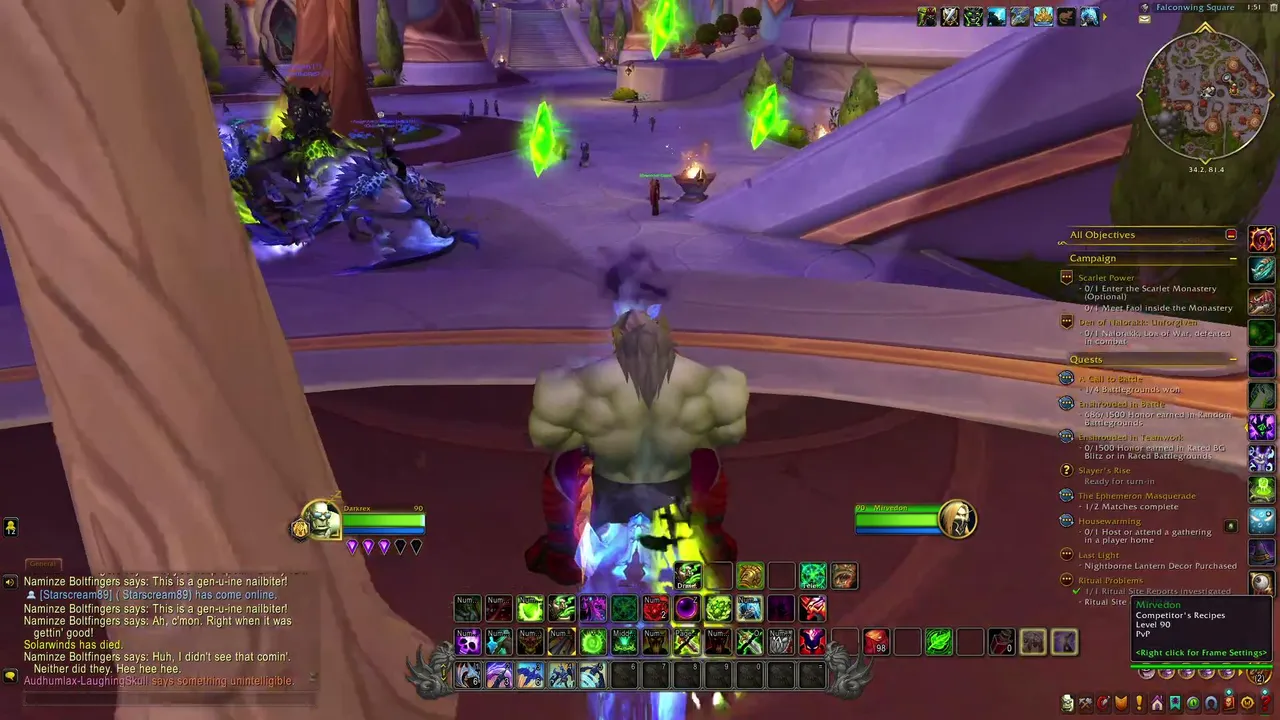 WOW Warlock PVP