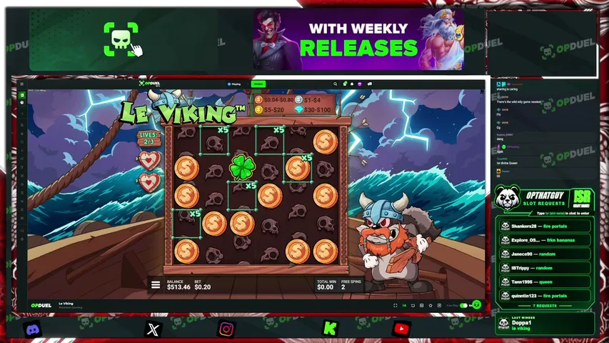 opthatguy playing Slots & Casino - Live Casino Stream