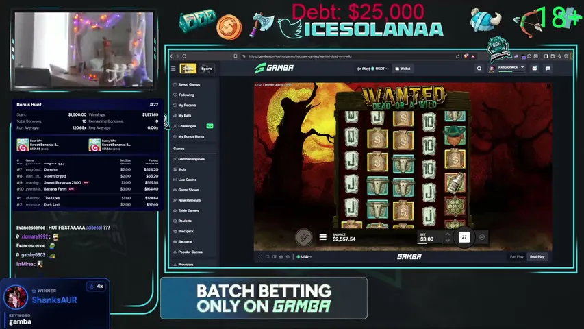 icesol playing Slots & Casino - Live Casino Stream