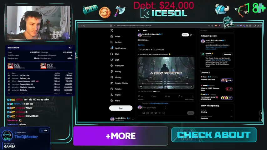 icesol playing Slots & Casino - Live Casino Stream