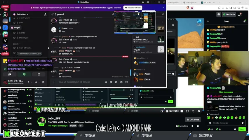 le0n-eft playing Five Nights at Freddy's  - Live Casino Stream