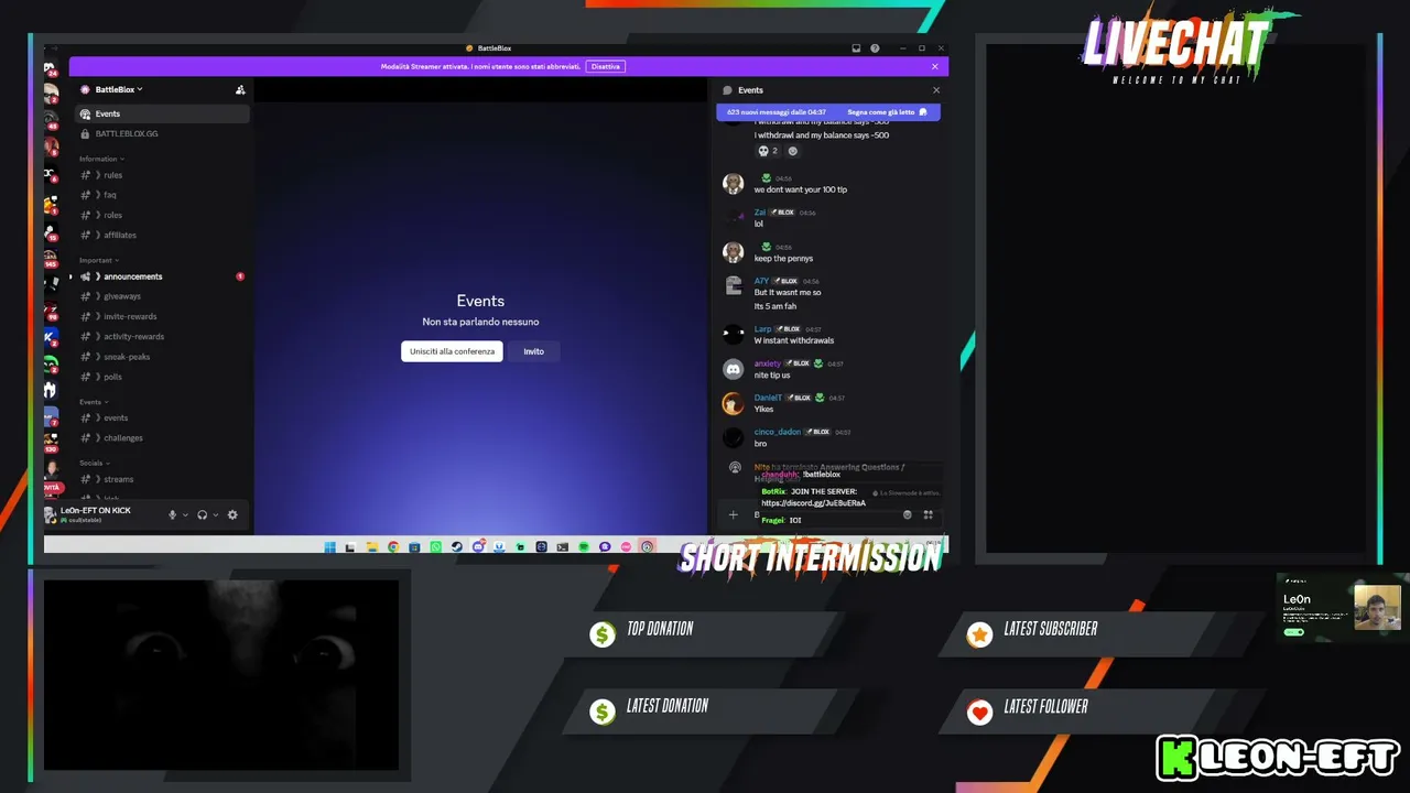 Le0n_EFT live