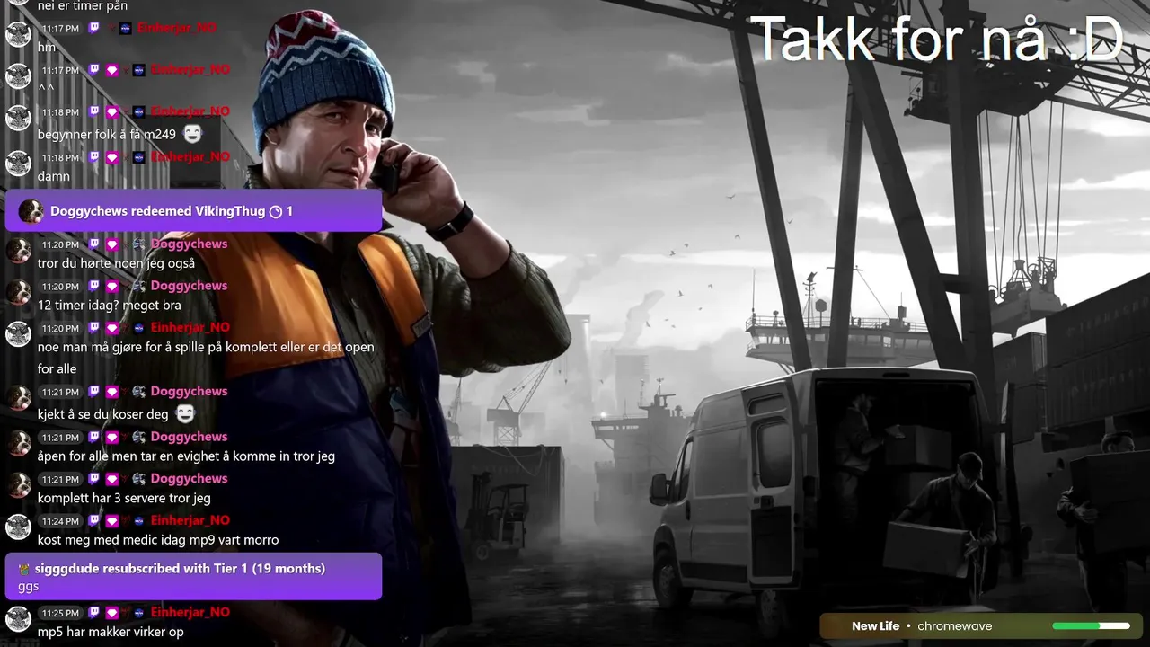 VikingDuden live