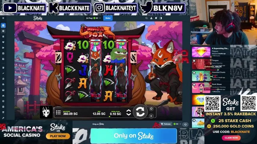 blackknate playing Slots & Casino - Live Casino Stream