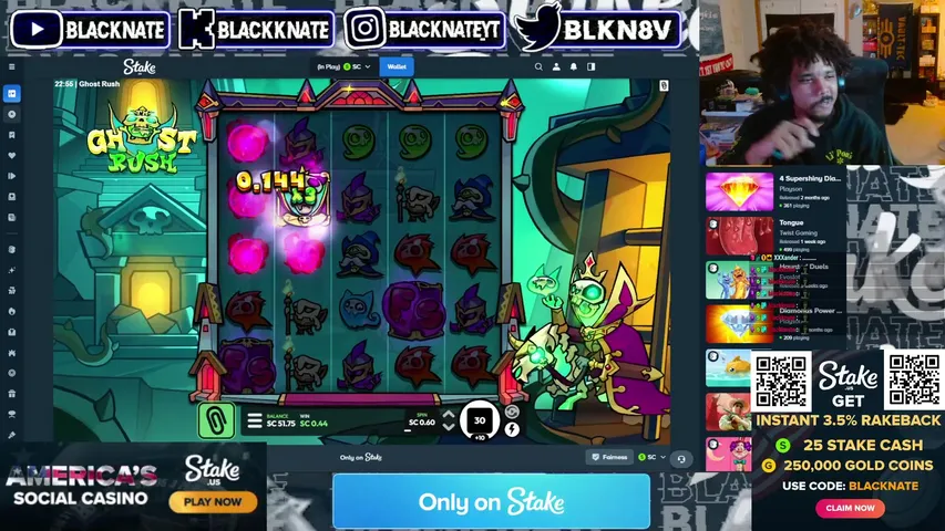 blackknate playing Slots & Casino - Live Casino Stream