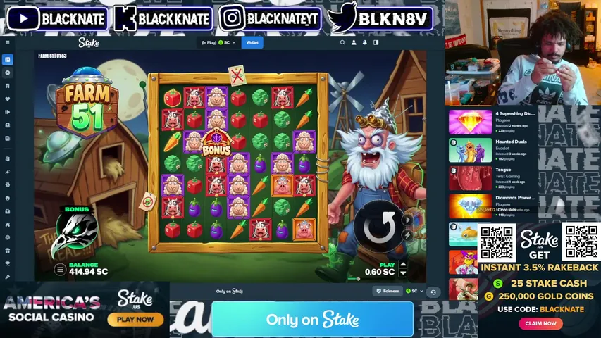 blackknate playing Slots & Casino - Live Casino Stream