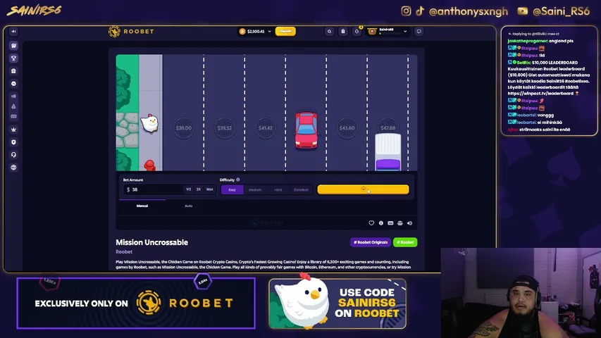 sainirs6 playing Slots & Casino - Live Casino Stream
