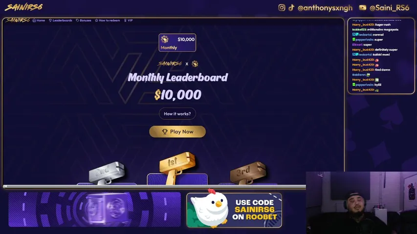 sainirs6 playing Slots & Casino - Live Casino Stream