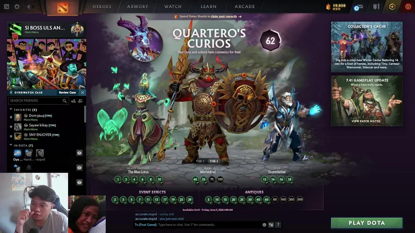 GRIND FOR VERIFICATION / STAKE number 1 / DAY 15 / Arcana giveaway / 1 year dota plus giveaway