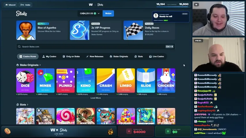 kanesky playing Slots & Casino - Live Casino Stream