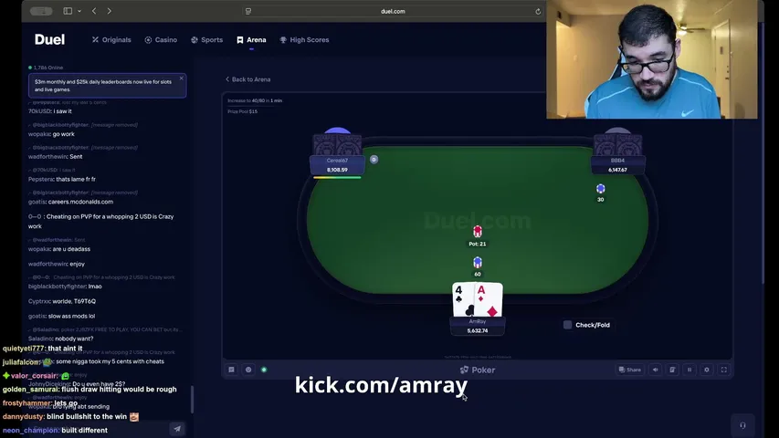 amray playing Slots & Casino - Live Casino Stream