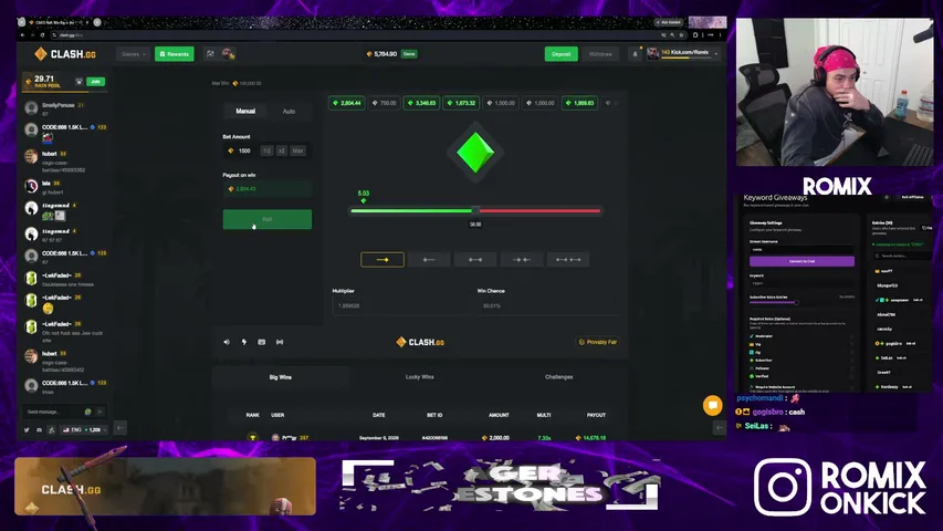 Romix playing Slots & Casino - Live Casino Stream
