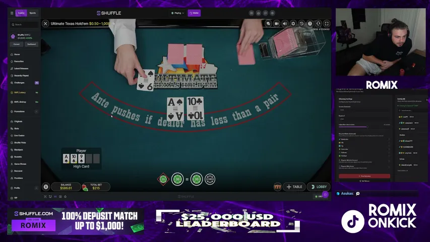 Romix playing Slots & Casino - Live Casino Stream