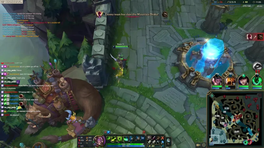 IS THE TOP MASTER YI BACK OR WHAT
