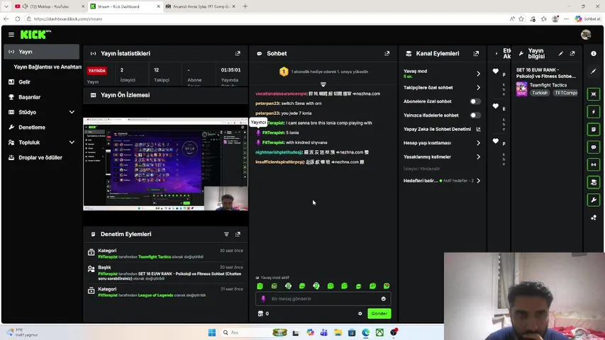 SET 16 EUW RANK - Psikoloji ve Fitness Sohbet (Chatten soru sorabilirsiniz)