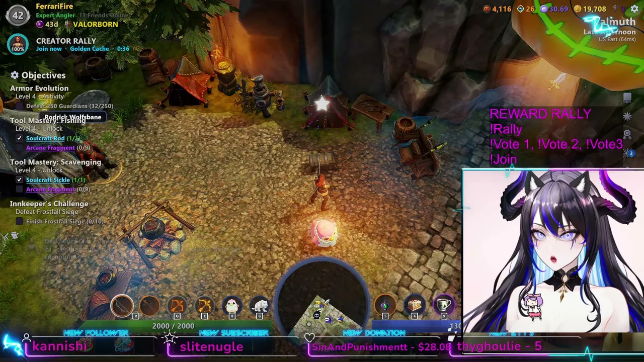 I AM TIGATRON! - !throne - !links - In Game Rewards