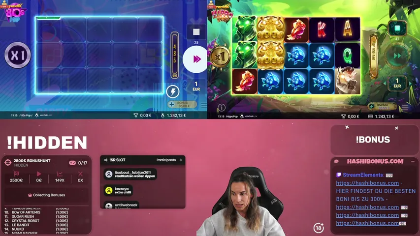 hello-hashi playing Slots & Casino - Live Casino Stream