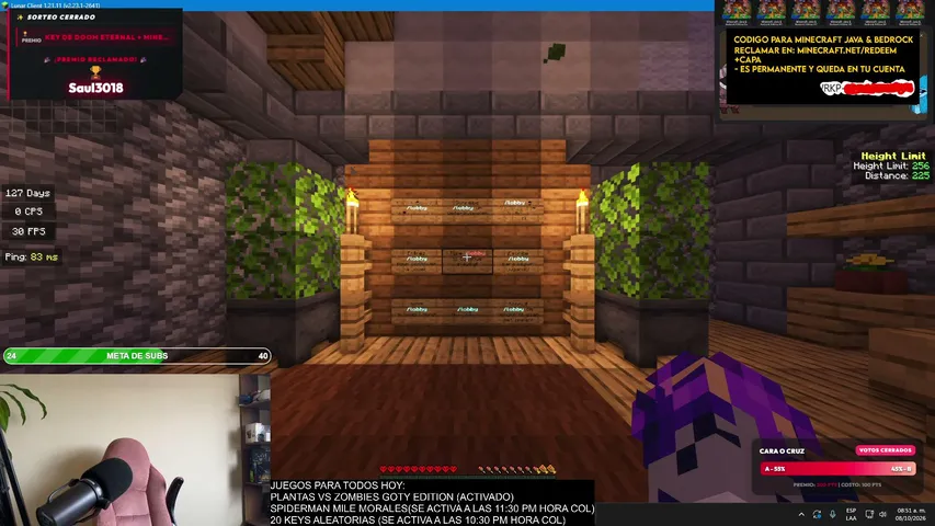 streameruniversitario playing Just Chatting - Live Casino Stream