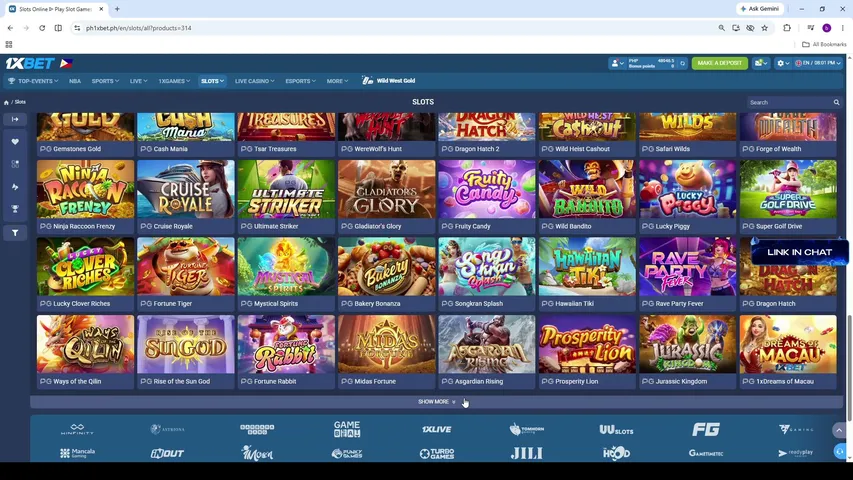 bojo28 playing Slots & Casino - Live Casino Stream