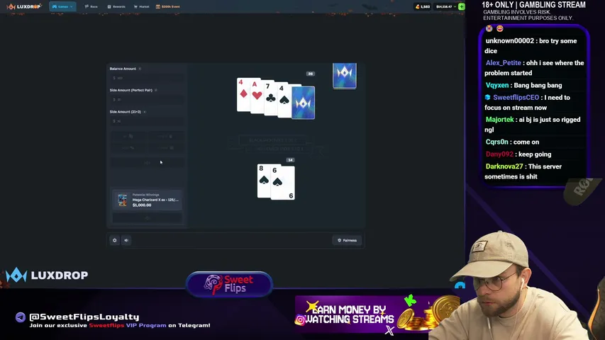 sweetflips playing Slots & Casino - Live Casino Stream