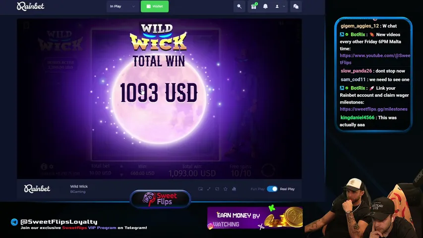 FISH SLAP FRIDAY 🍭 Code SweetFlips on !Rainbet