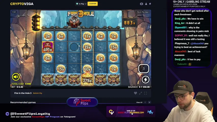 sweetflips playing Slots & Casino - Live Casino Stream