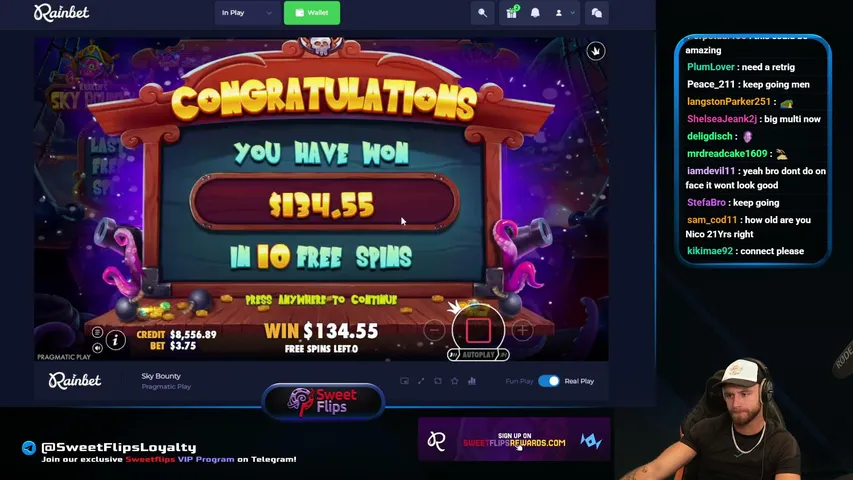 HAPPY FRIDAY 🍭 Code SweetFlips on !Rainbet