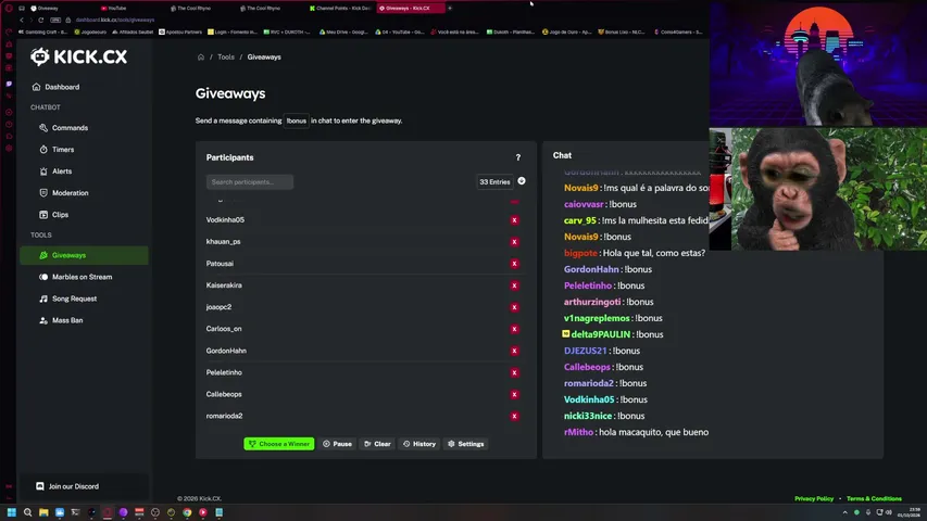 discoboyz playing Slots & Casino - Live Casino Stream