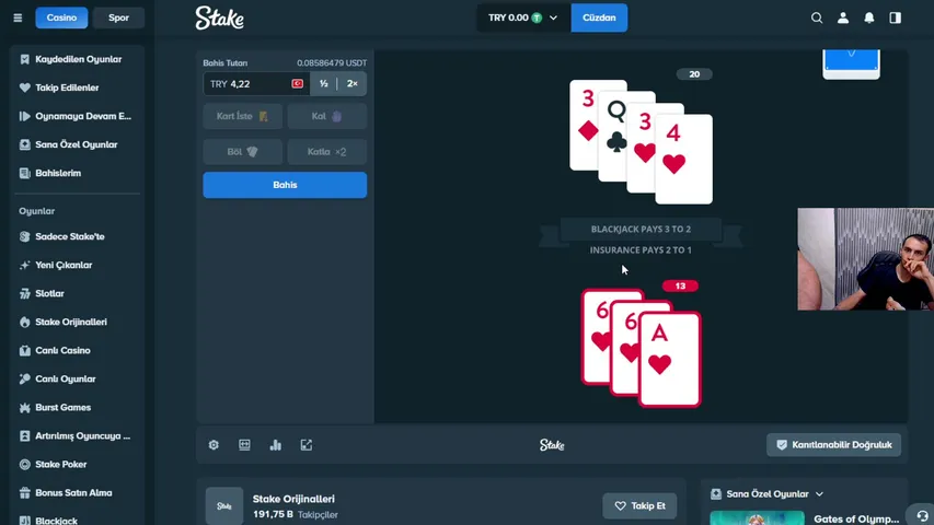 vedocan777 playing Slots & Casino - Live Casino Stream