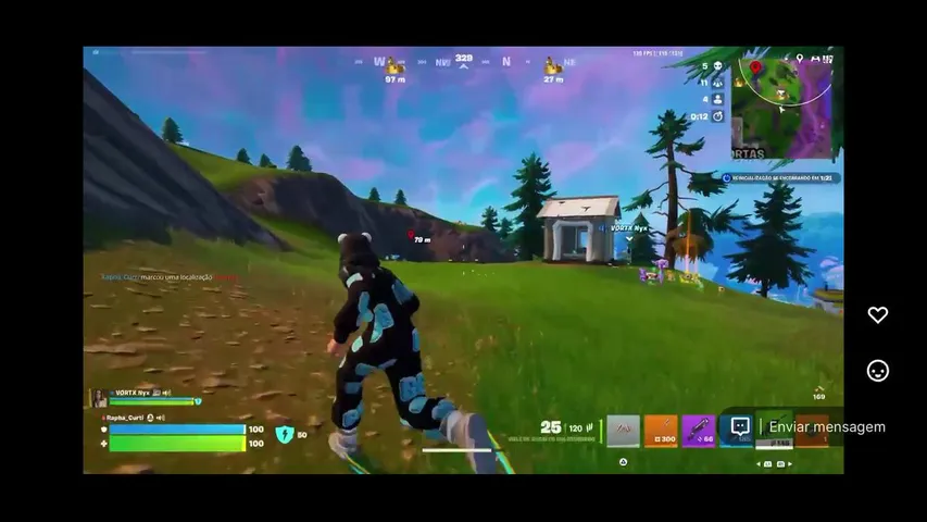 Quebrando os tugas no Fortnite