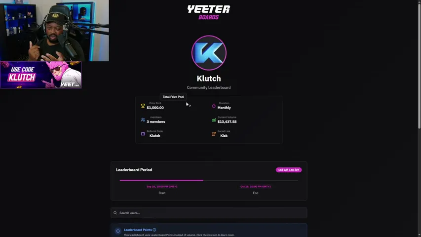 klutch playing Slots & Casino - Live Casino Stream