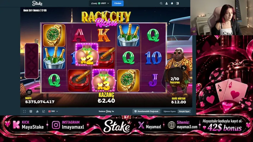 mayastake playing Slots & Casino - Live Casino Stream