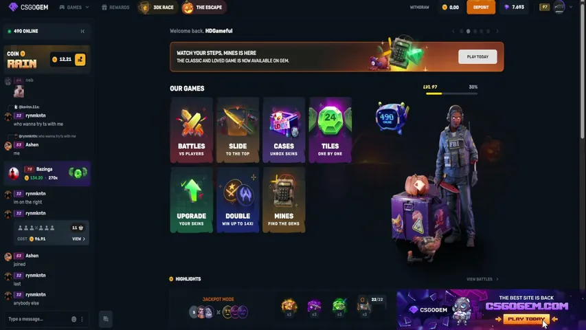 HDGameful playing Slots & Casino - Live Casino Stream