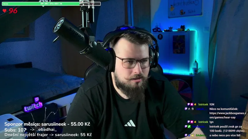Heart Rate na streamu!🍐Lucius first feel🍐Top Sub Gifter a Top Dono měsíce = balíček🍐!ig, !yt, !dc, !bingo