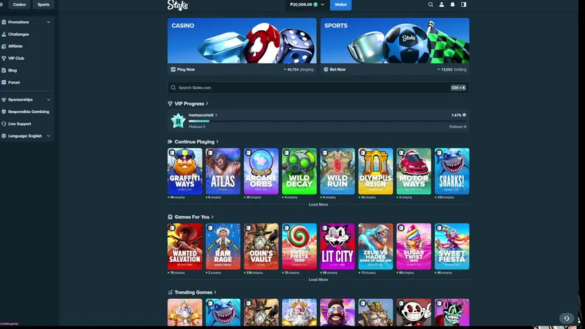 RexhaScarlett playing Slots & Casino - Live Casino Stream