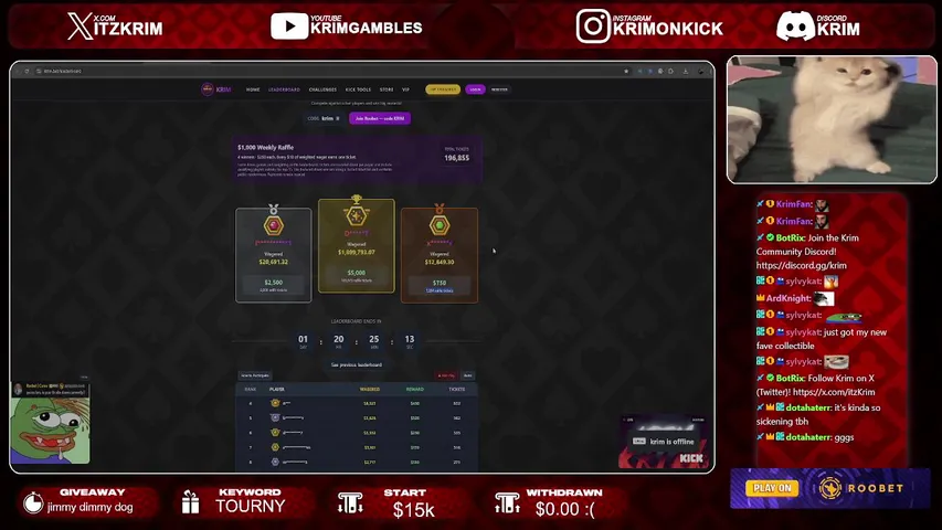 krim playing Slots & Casino - Live Casino Stream