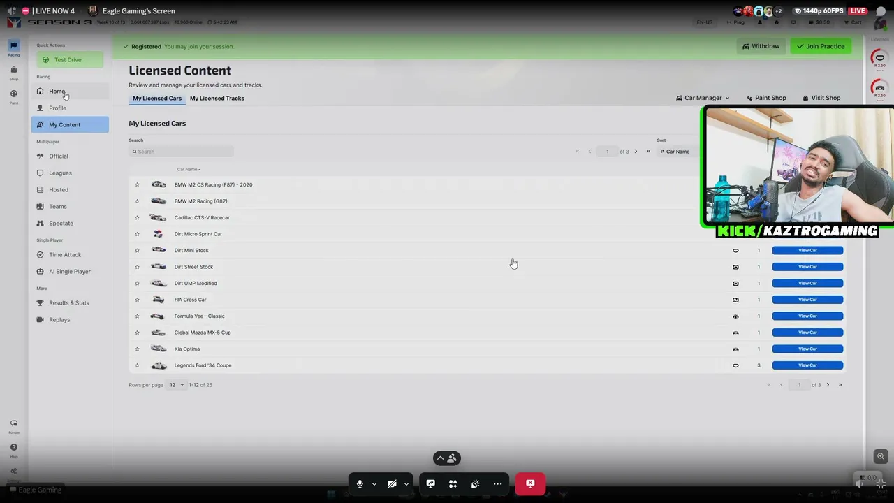 KaztroGaming live